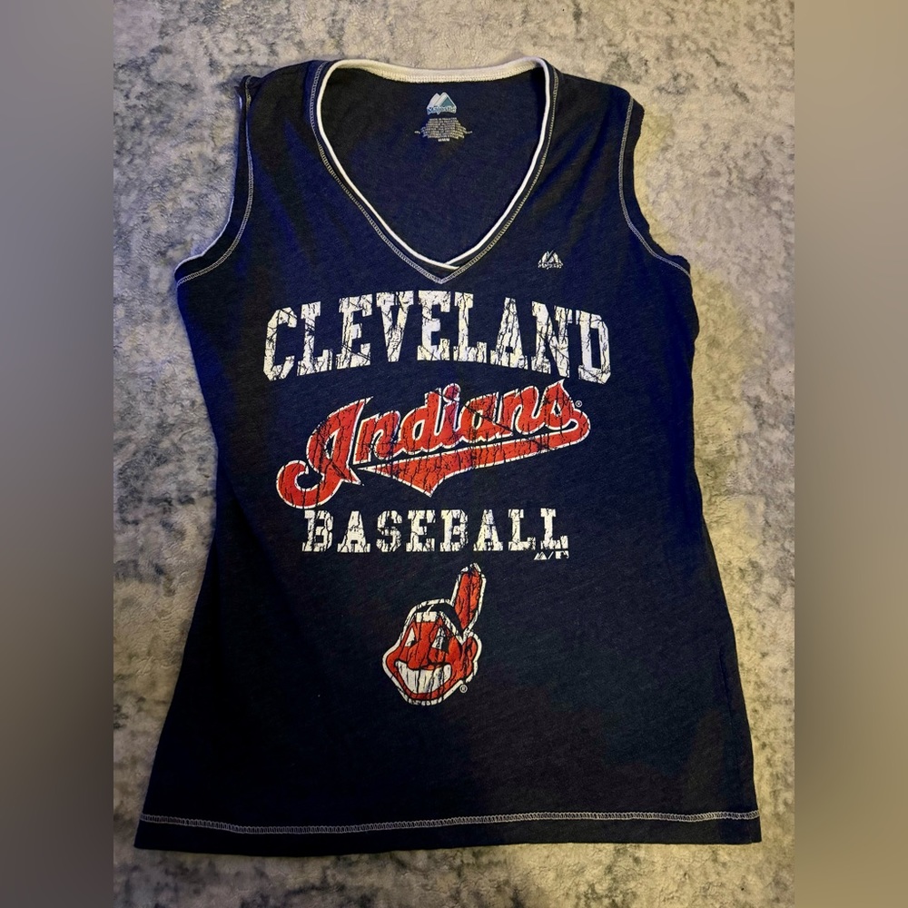 Women’s Cleveland Indians Baseball tank top - size M